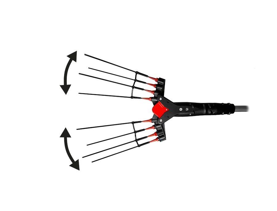 ABBACCHIATORE ELETTRICO BATTERIA VERTIGO L CARBONIO 30 V 240/320 CM