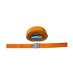 CINGHIA SEMPLICE CON CRICCHETTO 25 MM LUNG. MT.1.5 ARANCIO VIGOR