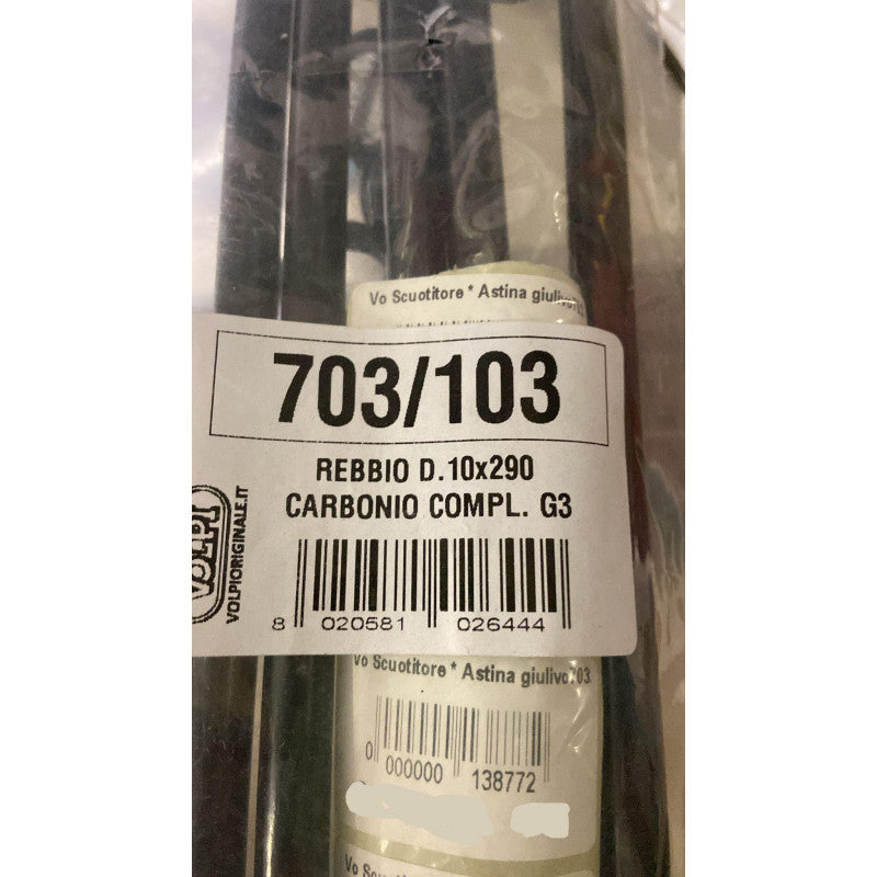 REBBIO IN CARBONIO 10X290 COMPLETO PER GIULIVO VOLPI