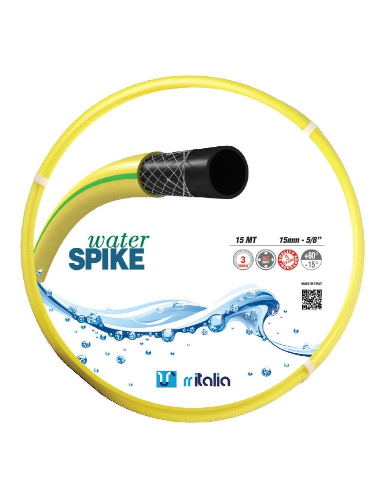 ROTOLO TUBO WATER SPIKE DIAMETRO 15 MT. 15 RR ITALIA
