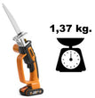 SEGHETTO A BATTERIA WG894E 20 V LITIO XMWG894E WORX FIABA