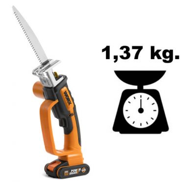 SEGHETTO A BATTERIA WG894E 20 V LITIO XMWG894E WORX FIABA
