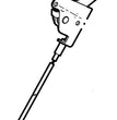 CAVO DI COMANDO ACCELERATORE TRATTORINO RT 5112.1Z/5097/6127 STIHL